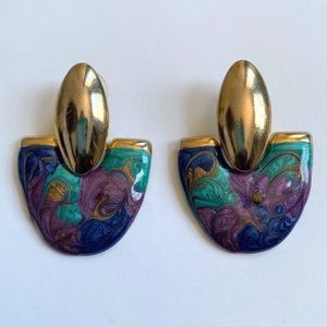 Vintage Multicolor Earrings
